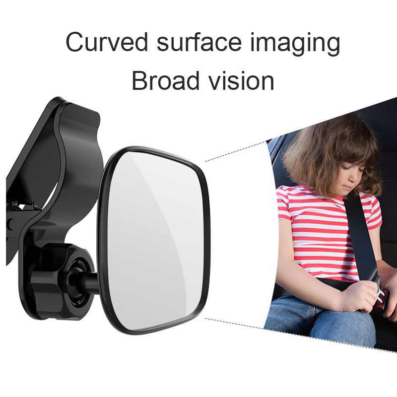 1PC Baby Car Mirror Safety View Back Seat Mirror Baby Facing Rear Ward Infant Care Square Safety Kids Monitor Car Accessories