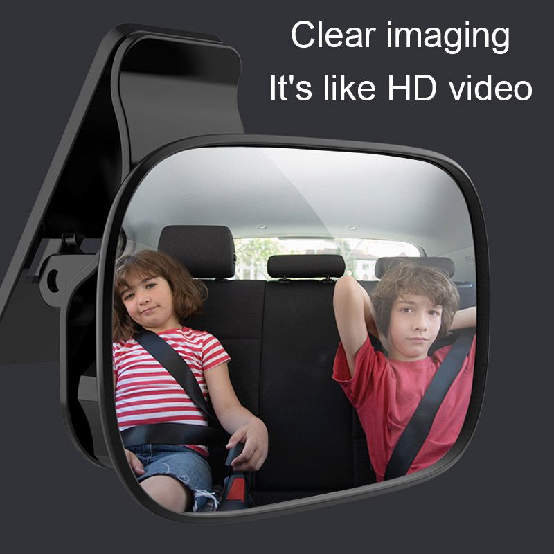 1PC Baby Car Mirror Safety View Back Seat Mirror Baby Facing Rear Ward Infant Care Square Safety Kids Monitor Car Accessories