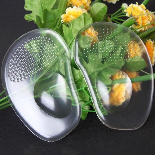 1 pair of silicone ankle cushions, anti-slip, to relieve foot pain, foot pads, high heels insoles, cushions, massage shoe pads