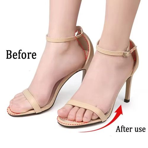 1 pair of silicone ankle cushions, anti-slip, to relieve foot pain, foot pads, high heels insoles, cushions, massage shoe pads