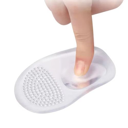 1 pair of silicone ankle cushions, anti-slip, to relieve foot pain, foot pads, high heels insoles, cushions, massage shoe pads