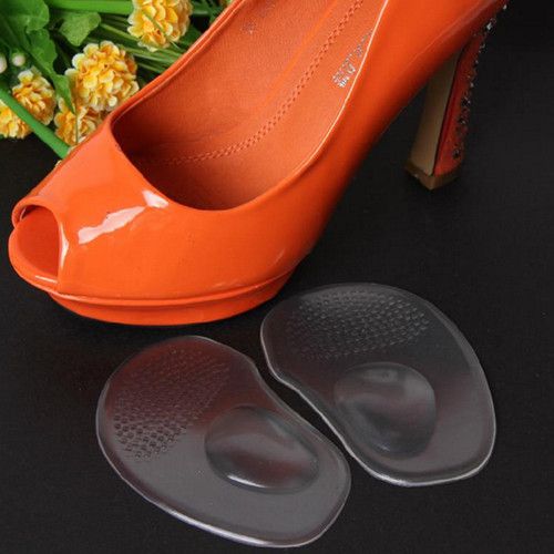 1 pair of silicone ankle cushions, anti-slip, to relieve foot pain, foot pads, high heels insoles, cushions, massage shoe pads