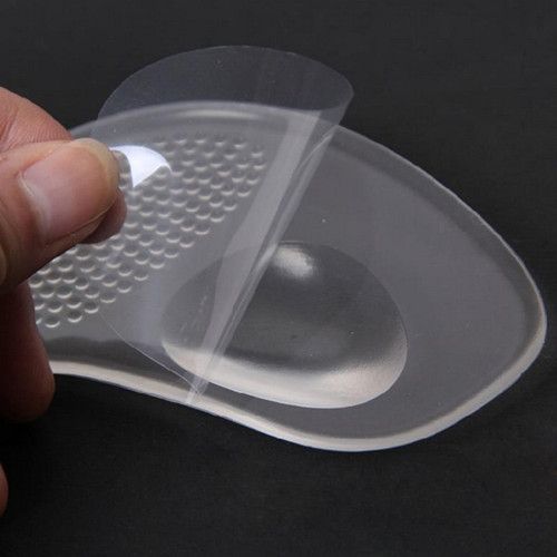 1 pair of silicone ankle cushions, anti-slip, to relieve foot pain, foot pads, high heels insoles, cushions, massage shoe pads
