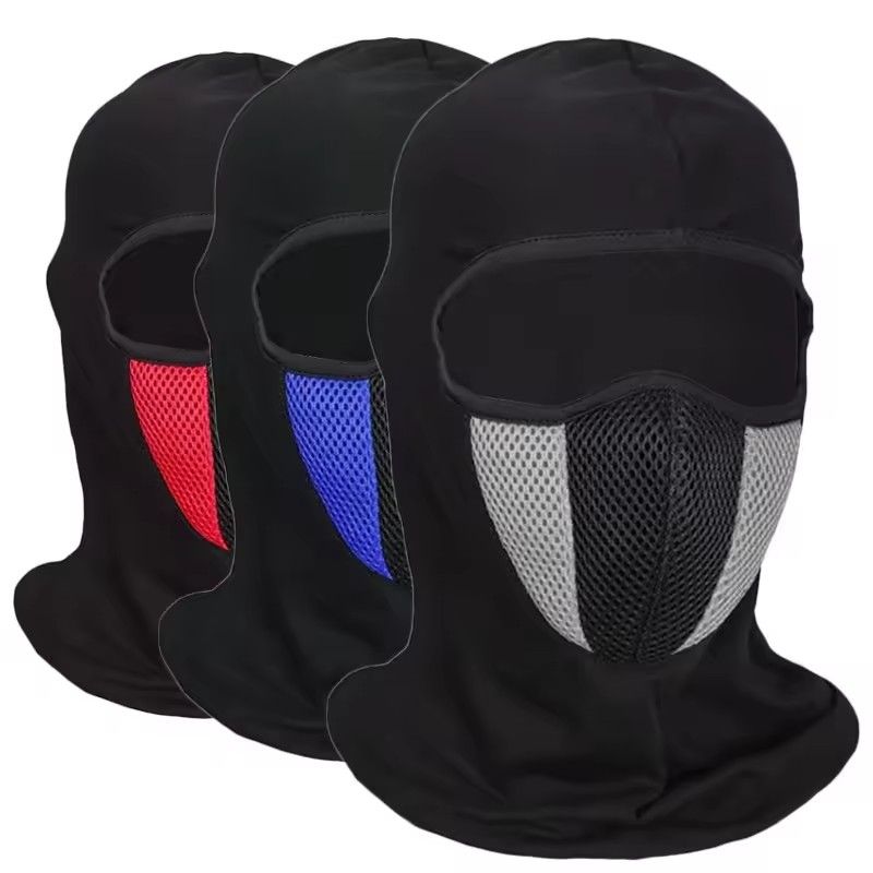 Breathable Full Face Mask Hat for Women Motorcycle Balaclava for Men Women Cycling Sports Dustproof Windproof Scarf HeadgearFZ-412