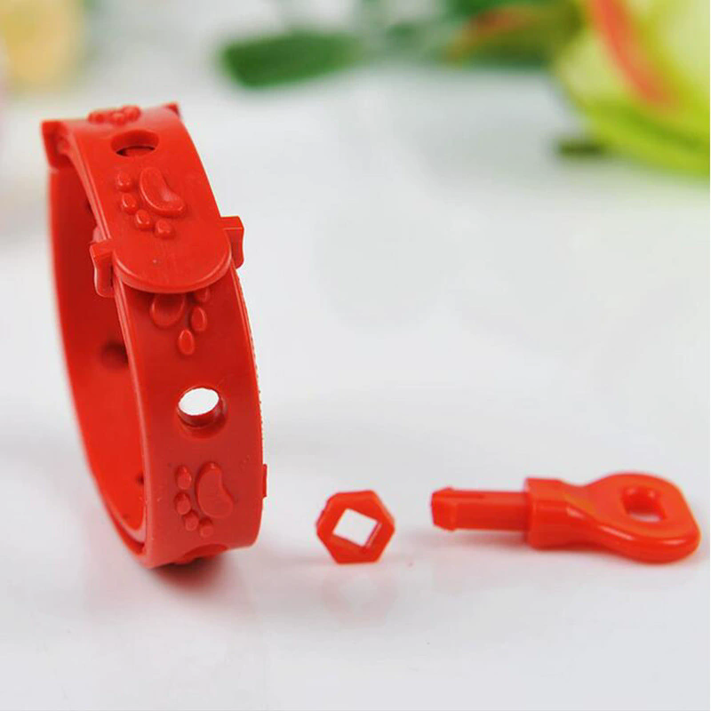 Pet Dog Cat Flea Adjustable Collar Against Anti Tick Flea Mosquitoes Remove Pet Protect Rubber Necklace Flea Killer C-300