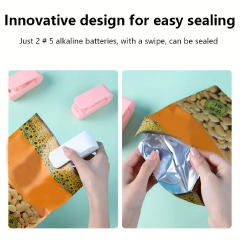 mini sealing machine portable heat sealing machine snack food bag sealing food Plastic hand pressure