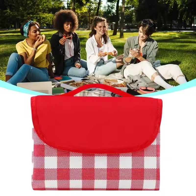 Thick Ultrasonic Picnic Mat, Waterproof Beach Blanket, Tent, Meadow Mat, Outdoor Camping Floor Carpet, Sleeping Pillow