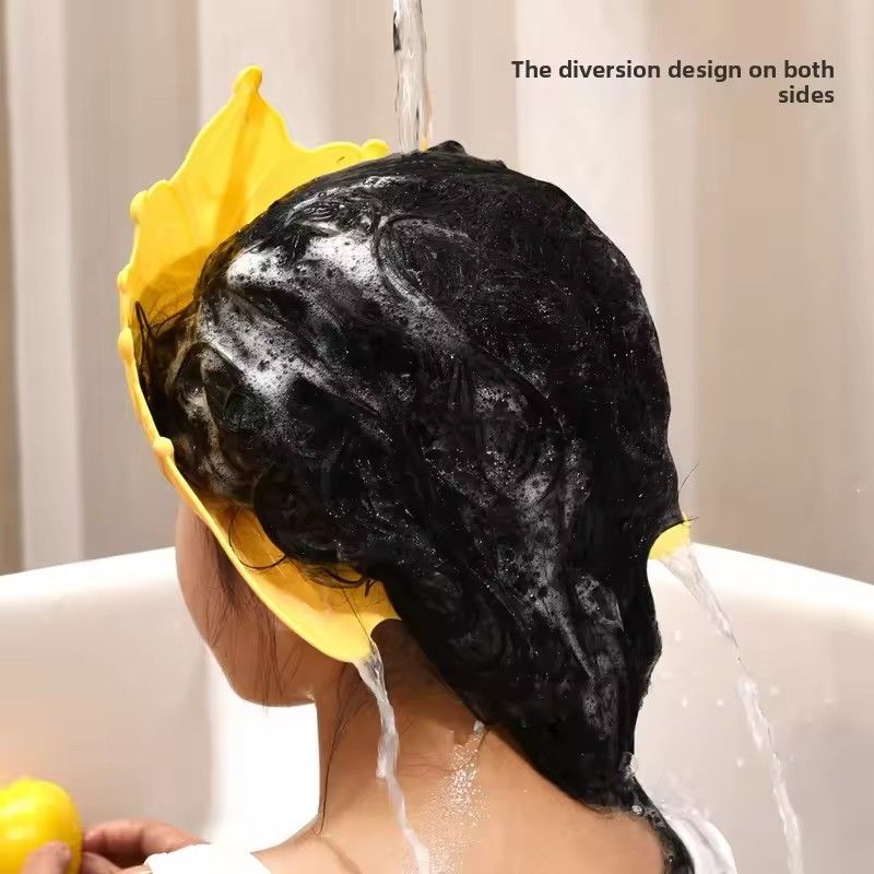 Baby Hair Washing Cap, Children's Waterproof and Ear Protection Hair Washing Tool, Adjustable Baby Hair Washing Cap