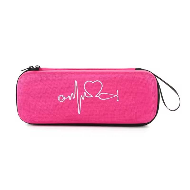 Quality Stethoscope Storage Box, EVA Hard Portable Stethoscope Storage Box, Mesh Pockets