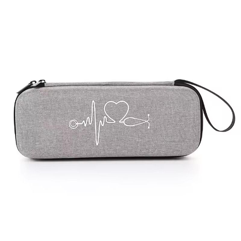Quality Stethoscope Storage Box, EVA Hard Portable Stethoscope Storage Box, Mesh Pockets