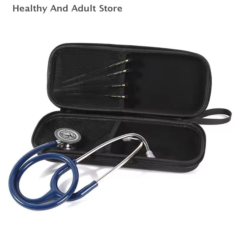 Quality Stethoscope Storage Box, EVA Hard Portable Stethoscope Storage Box, Mesh Pockets