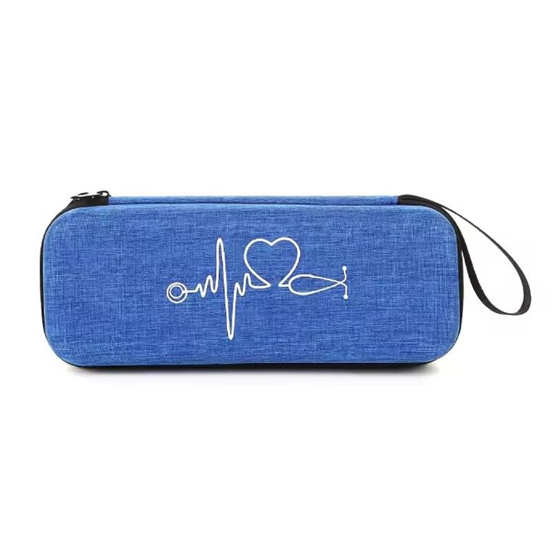 Quality Stethoscope Storage Box, EVA Hard Portable Stethoscope Storage Box, Mesh Pockets