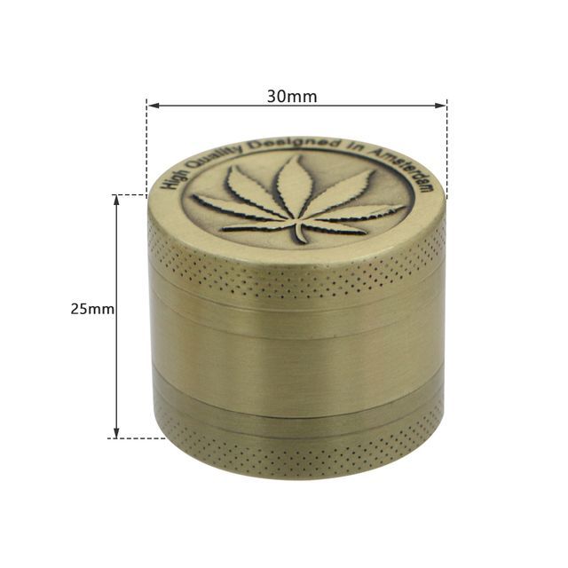 3 Layer Herb Weeder Weeder Smoking Accessories Manual Manual Grass Spice Grinder Grinder Grinder Box Gift E-1257