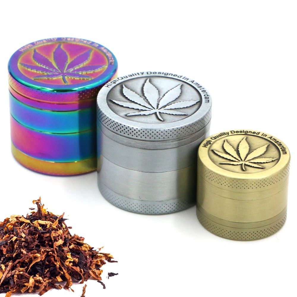 3 Layer Herb Weeder Weeder Smoking Accessories Manual Manual Grass Spice Grinder Grinder Grinder Box Gift E-1257