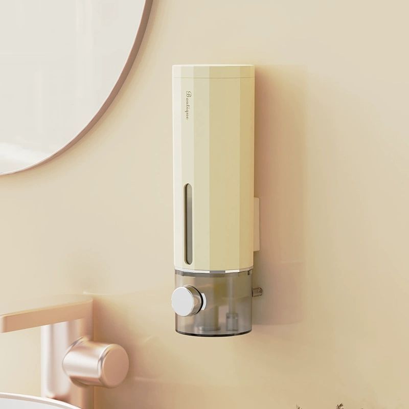 Non-Perforating Soap Dispenser Hand Sanitizer Wall Hanger Press Dispenser Home Hotel Shower Gel Shampoo Box Wall Mount