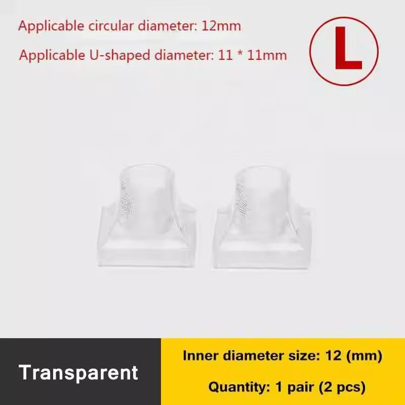 1 Pair Women High Heels Shoe Covers Square TPU/PVC Material Soft Damping Heel Protector Silencer Non-slip Heel Protector C-442