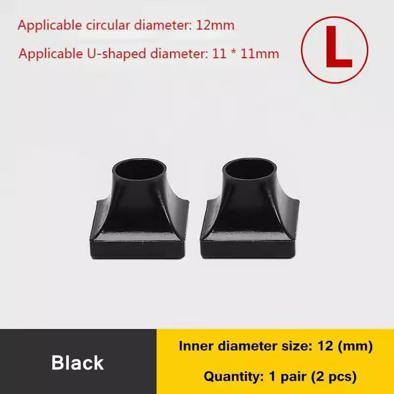 1 Pair Women High Heels Shoe Covers Square TPU/PVC Material Soft Damping Heel Protector Silencer Non-slip Heel Protector C-442