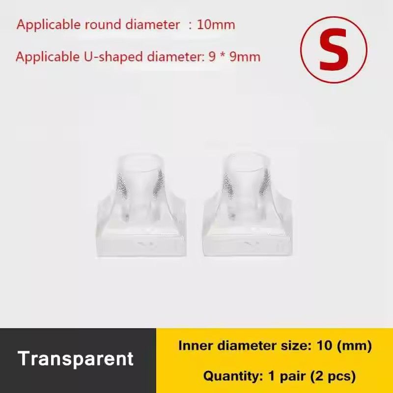 1 Pair Women High Heels Shoe Covers Square TPU/PVC Material Soft Damping Heel Protector Silencer Non-slip Heel Protector C-442