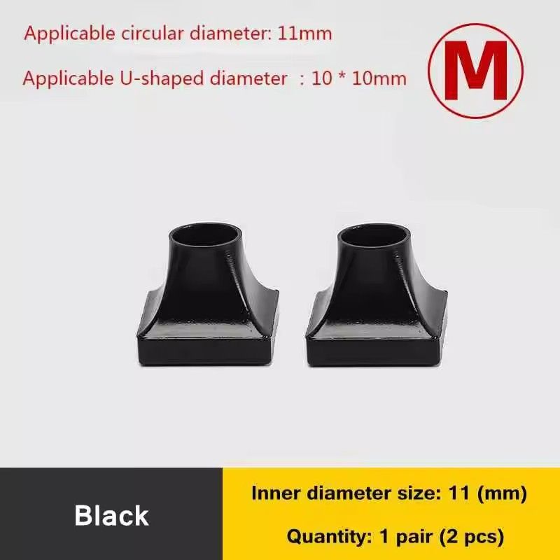 1 Pair Women High Heels Shoe Covers Square TPU/PVC Material Soft Damping Heel Protector Silencer Non-slip Heel Protector C-442