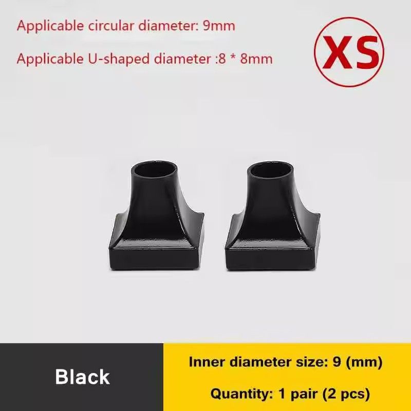 1 Pair Women High Heels Shoe Covers Square TPU/PVC Material Soft Damping Heel Protector Silencer Non-slip Heel Protector C-442