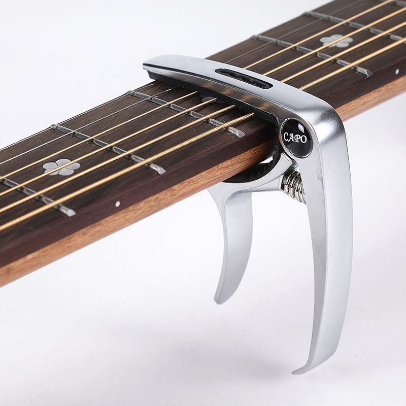Guitar Capo For Acoustic Classic Electric Guitar Tone Adjust Metal Tuning Clamp Guitar Accessories Capotraste Quick Change Clip T-95