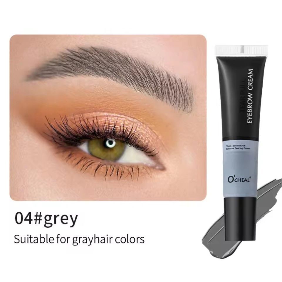 Eyebrow Tattoo Cream, 4 Colors, DIY, 15 Minute Profession, Easy and Quick Eyebrow Dye Gel, Semi-Permanent Eyebrow Dye, Makeup B2-979 view 7