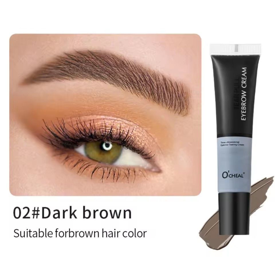 Eyebrow Tattoo Cream, 4 Colors, DIY, 15 Minute Profession, Easy and Quick Eyebrow Dye Gel, Semi-Permanent Eyebrow Dye, Makeup B2-979 view 8