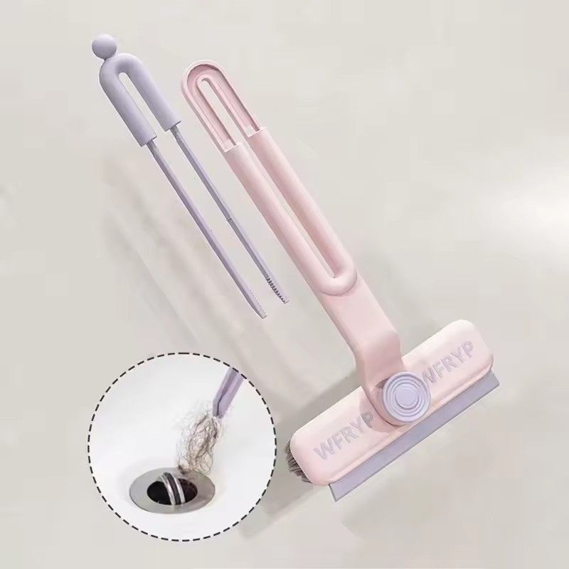Multifunction Rotary Crack Cleaning Brush, 360 Degree Rotary Hand Brush for Holes, Home Cleaning Tool for Bathroom and Kitchen