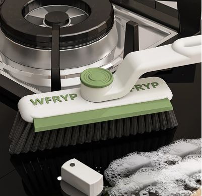 Multifunction Rotary Crack Cleaning Brush, 360 Degree Rotary Hand Brush for Holes, Home Cleaning Tool for Bathroom and Kitchen