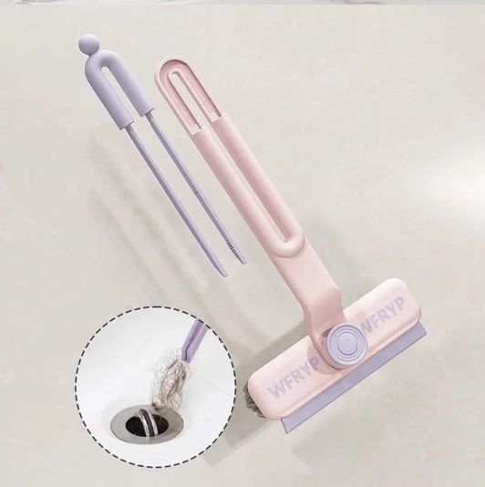Multifunction Rotary Crack Cleaning Brush, 360 Degree Rotary Hand Brush for Holes, Home Cleaning Tool for Bathroom and Kitchen