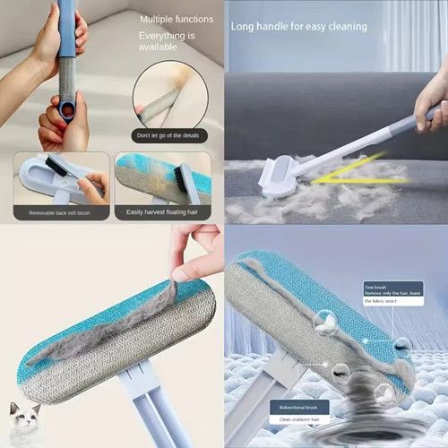 Multi Functional Cat Hair Removal Brush, Pet Supplies, Manual Cleaning of Pet Hair, Carpet and Bed Cleaning Tool