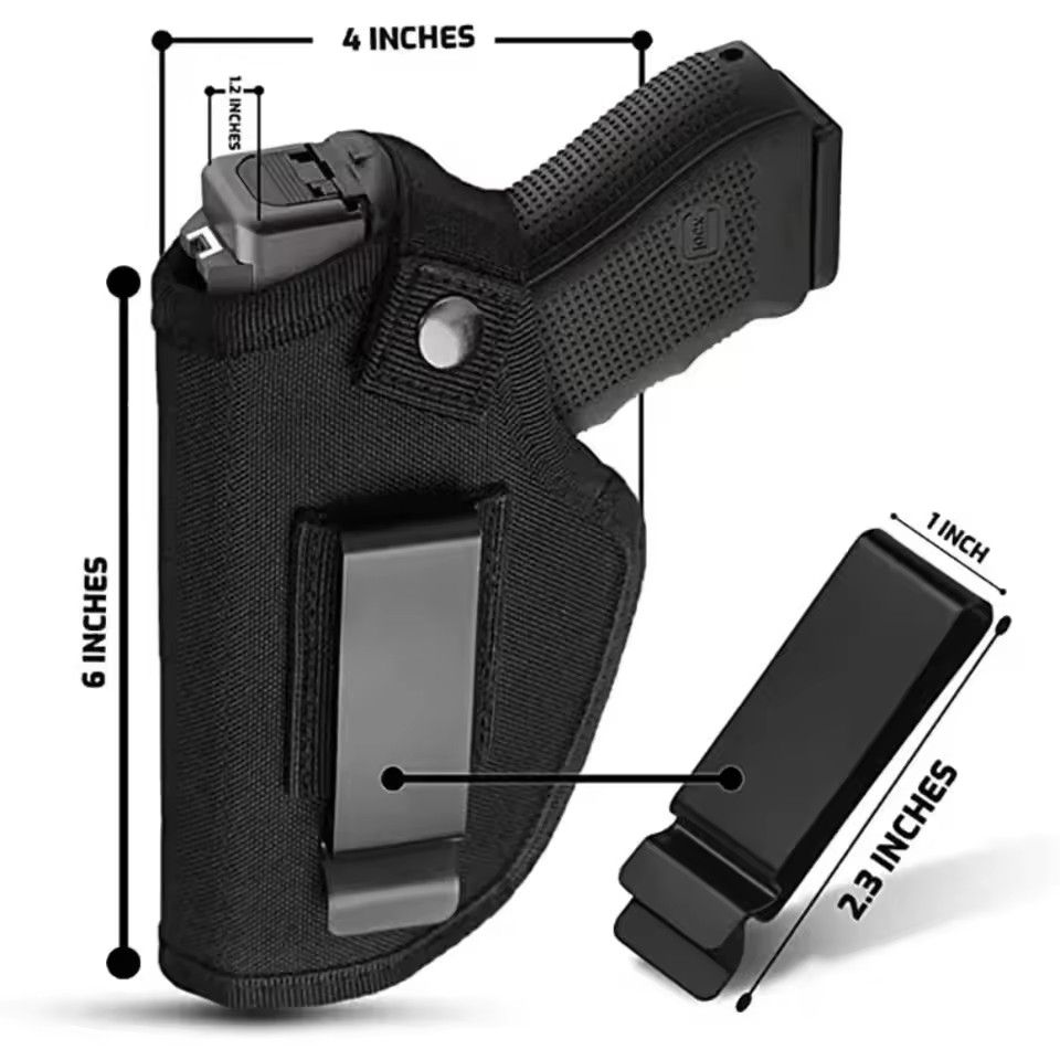 1pc universal holster, suitable for air soft pistol right/left holster, used for concealed carrying of pistol accessories