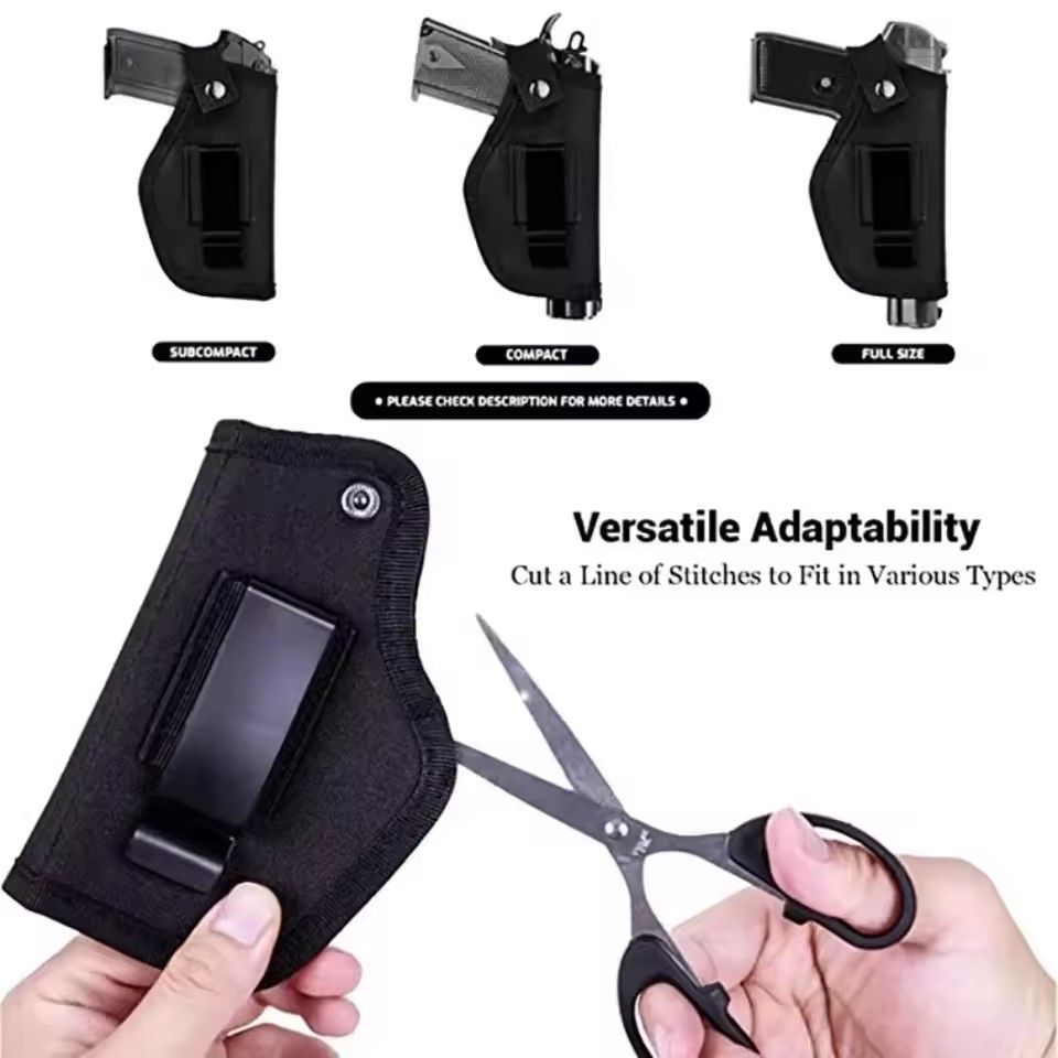 1pc universal holster, suitable for air soft pistol right/left holster, used for concealed carrying of pistol accessories