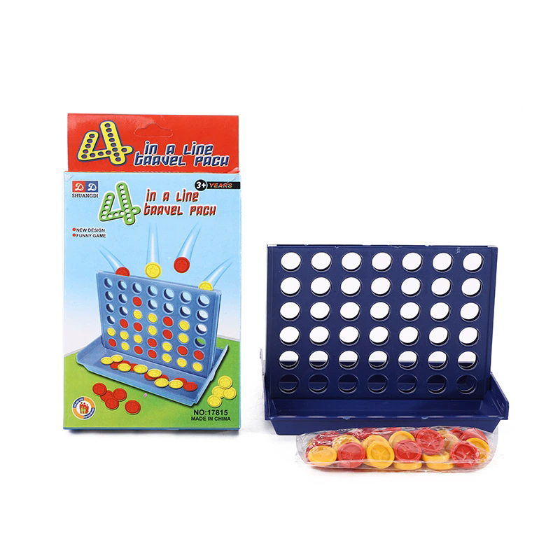 UNGH Four In A Row Bingo Chess Connect Classic Family Board Game Toys Fun Educational Toy for Kids Children Entertainment Game F4-80