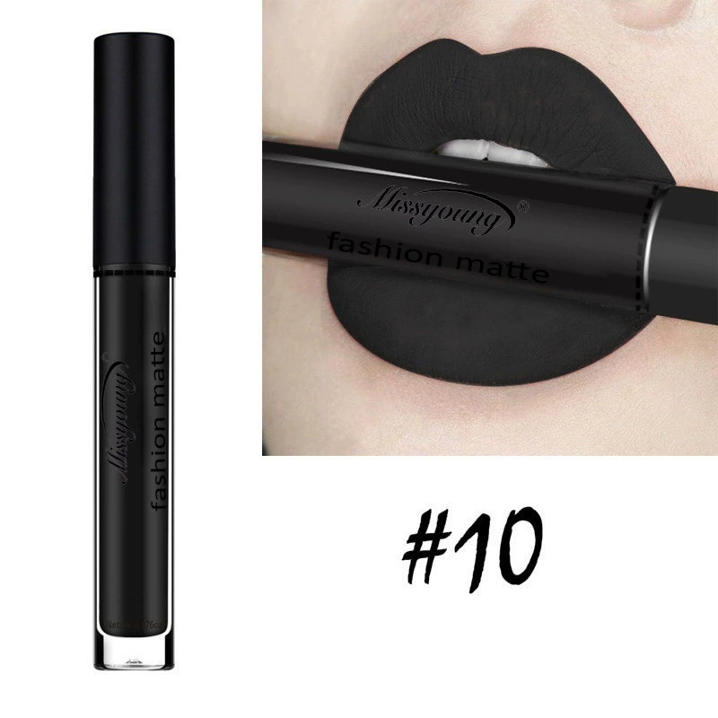 1Pcs Lipstick Brown Nude Chocolate Color Liquid Lipstick Lip Gloss Matte Batom Matte Maquiagem B2-145-1 view 10
