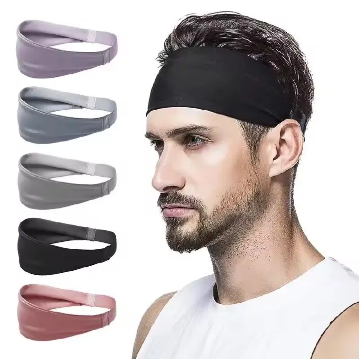 Sports Diadem for Yoga and Fitness for Men and Women, Elastic Hair Band, Elastic Towel, Diadem, Sweat Absorbing Head Band