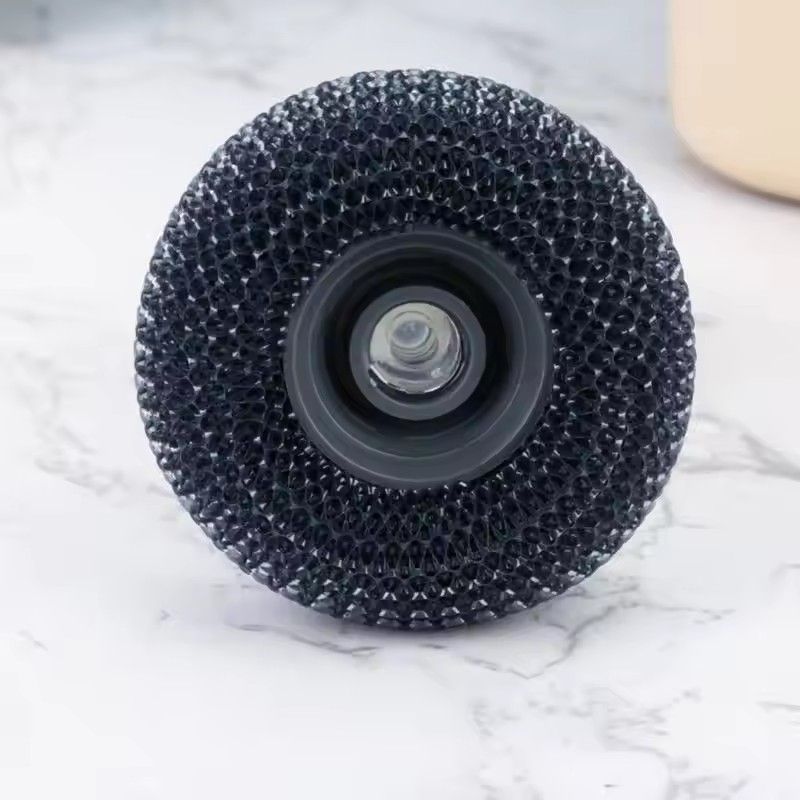 1pc Kitchen and Household Stove Cleaning Brush, Kitchen Sink Brush, Pot, Oven, Durable PET Steel Wire Ball Brush Added