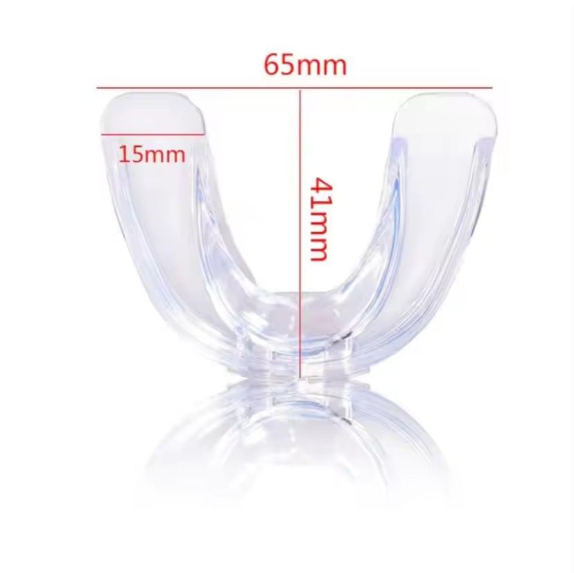 1PC Orthodontic Braces Dental Braces Instanted Silicone Smile Teeth Alignment Trainer Teeth Retainer Mouth Guard Braces Tooth Tray B2--40