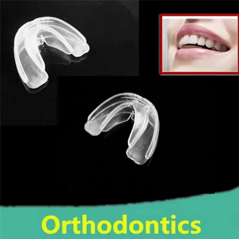 1PC Orthodontic Braces Dental Braces Instanted Silicone Smile Teeth Alignment Trainer Teeth Retainer Mouth Guard Braces Tooth Tray B2--40