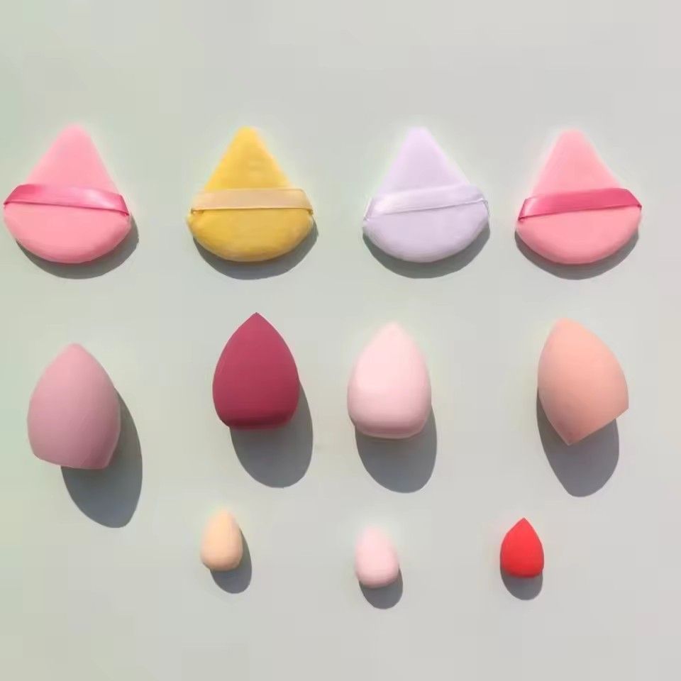 11Pcs Cosmetic Puff Makeup Sponge Blender Beauty Egg Foundation Sponges Powder Puff Women Make Up Accessories Beauty Tools