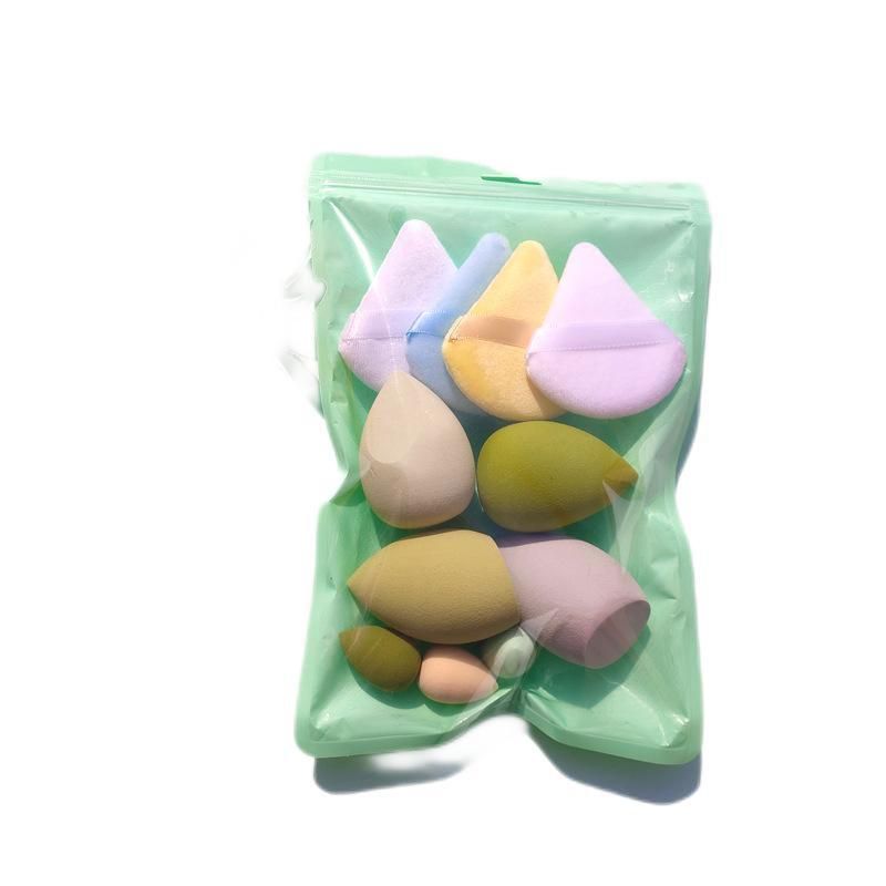 11Pcs Cosmetic Puff Makeup Sponge Blender Beauty Egg Foundation Sponges Powder Puff Women Make Up Accessories Beauty Tools