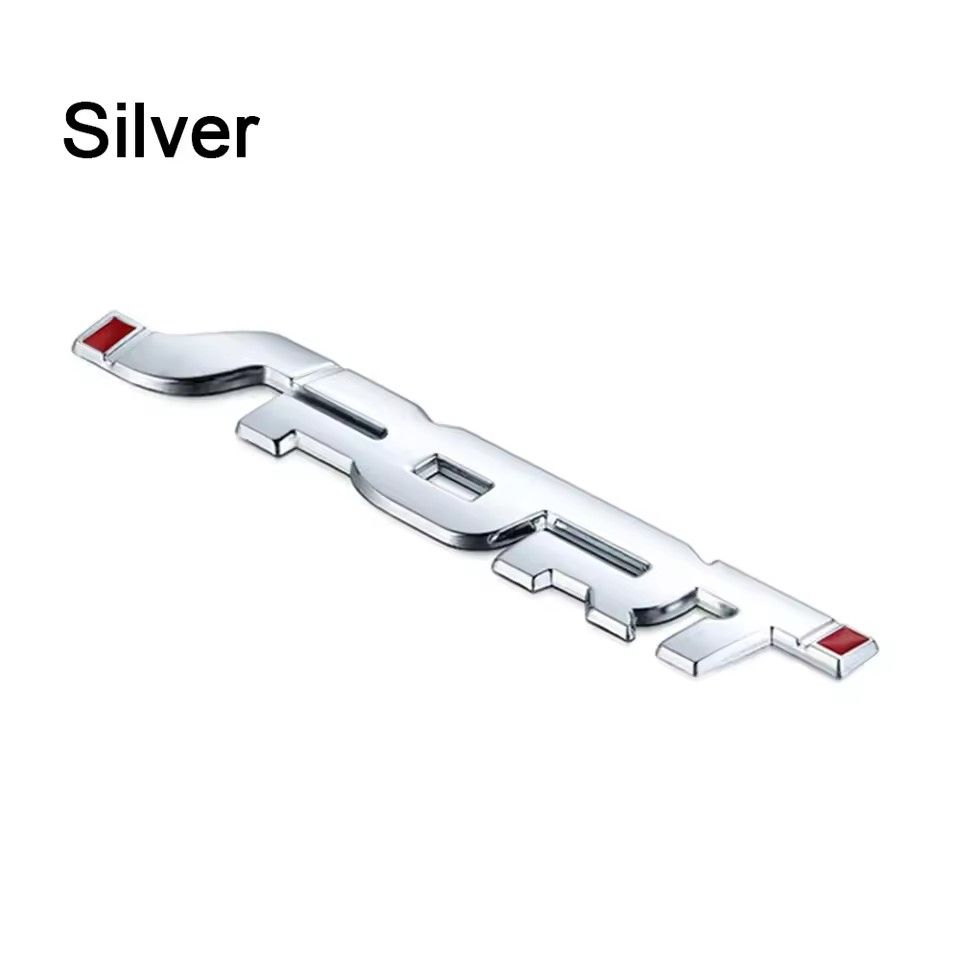 3D Metal Sport Logo Rear Trunk Emblem Badge Stickers Car Styling Accessories For Ford Focus Mondeo Explorer FIESTA EDGE E-1286