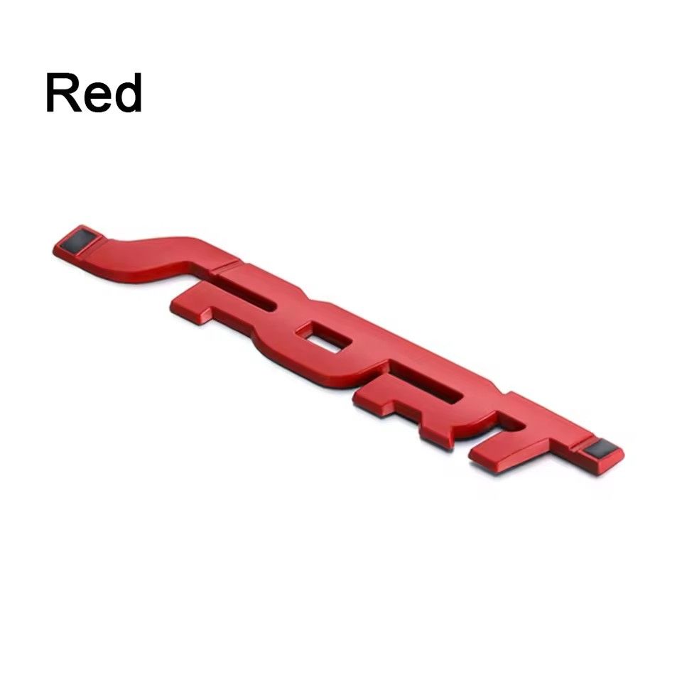 3D Metal Sport Logo Rear Trunk Emblem Badge Stickers Car Styling Accessories For Ford Focus Mondeo Explorer FIESTA EDGE E-1286