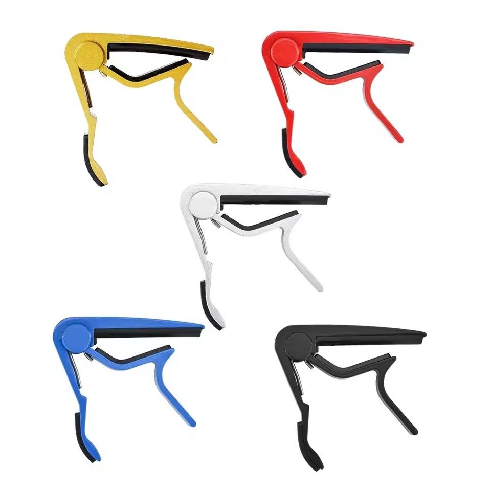 Metal Guitar Capo Universal Ukulele Acoustic Classical Folk Electric Guitar Tuner Clip Music Instruments Reusable Guitar Capo