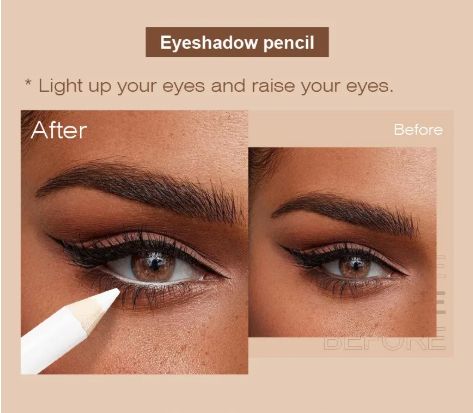 3pcs Eyebrow Pencil Set, Waterproof, Korean Women's Long-term Cosmetics, Concealer, Eyeliner, Durable Waterproof Eyebrow Pencil