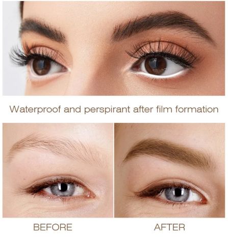 3pcs Eyebrow Pencil Set, Waterproof, Korean Women's Long-term Cosmetics, Concealer, Eyeliner, Durable Waterproof Eyebrow Pencil