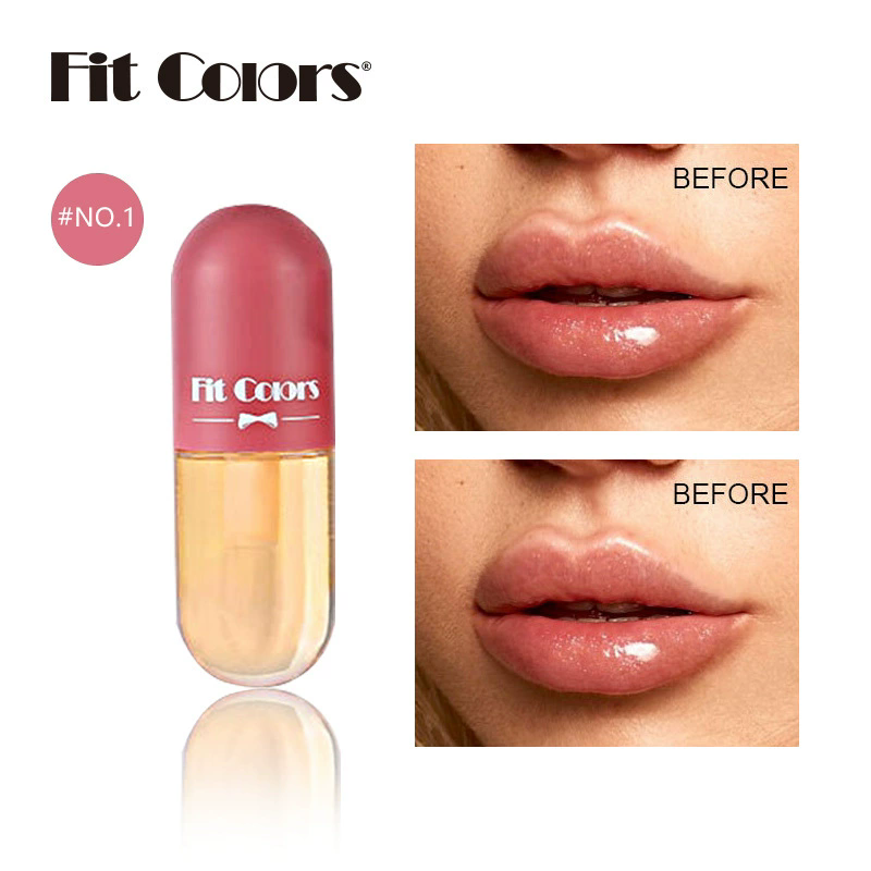 1pc Lips Plumper Oil Repairing Reduce Lip Fine Line Clear Lasting Nourishing Serum Cosmetic Sexy Lip Gloss B2-600 view 5