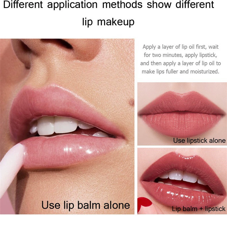 1pc Lips Plumper Oil Repairing Reduce Lip Fine Line Clear Lasting Nourishing Serum Cosmetic Sexy Lip Gloss B2-600 view 4