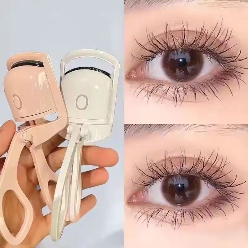 Electric Eyelash Curler with Heating, Thermal Eyelash Curler, USB Rechargeable, Mini Long Lasting Makeup Tool, Beauty Tool