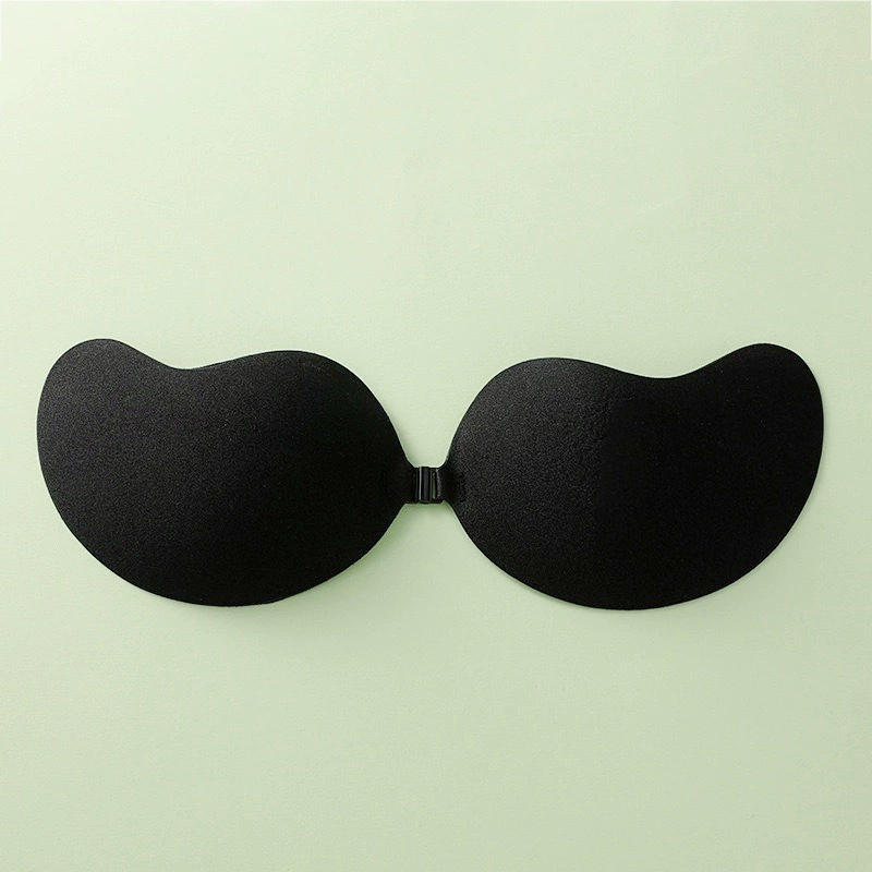 Seamless Women's Invisible Bras Thin Silicone Strapless Bra without Steel Ring Soft Mango Cup Bra for Daily, Wedding Dress